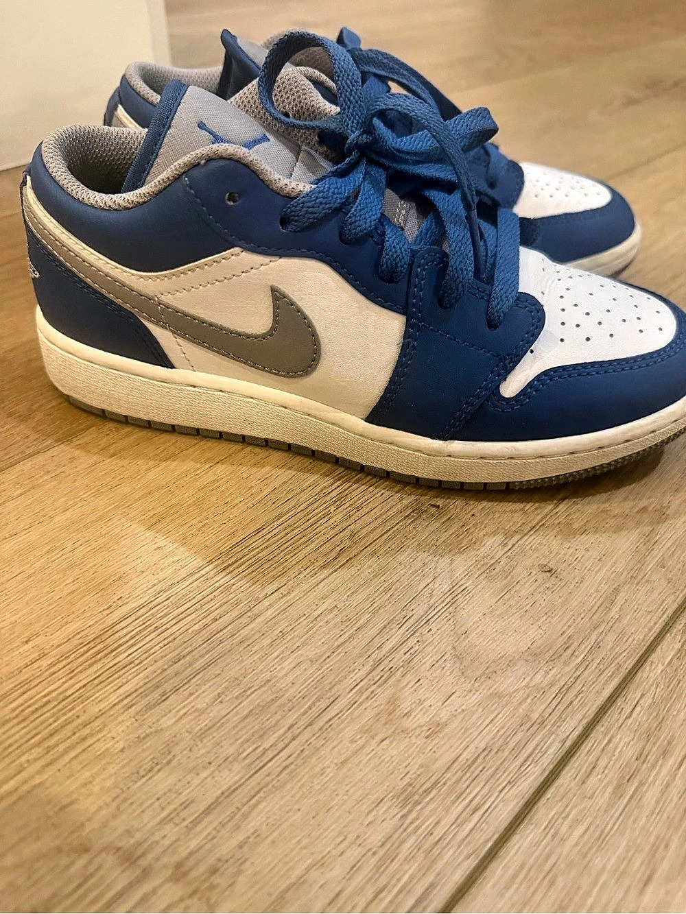 Jordan Air Jordan 1 Low 'True Blue' Sneakers Blue & White US 3.5Y